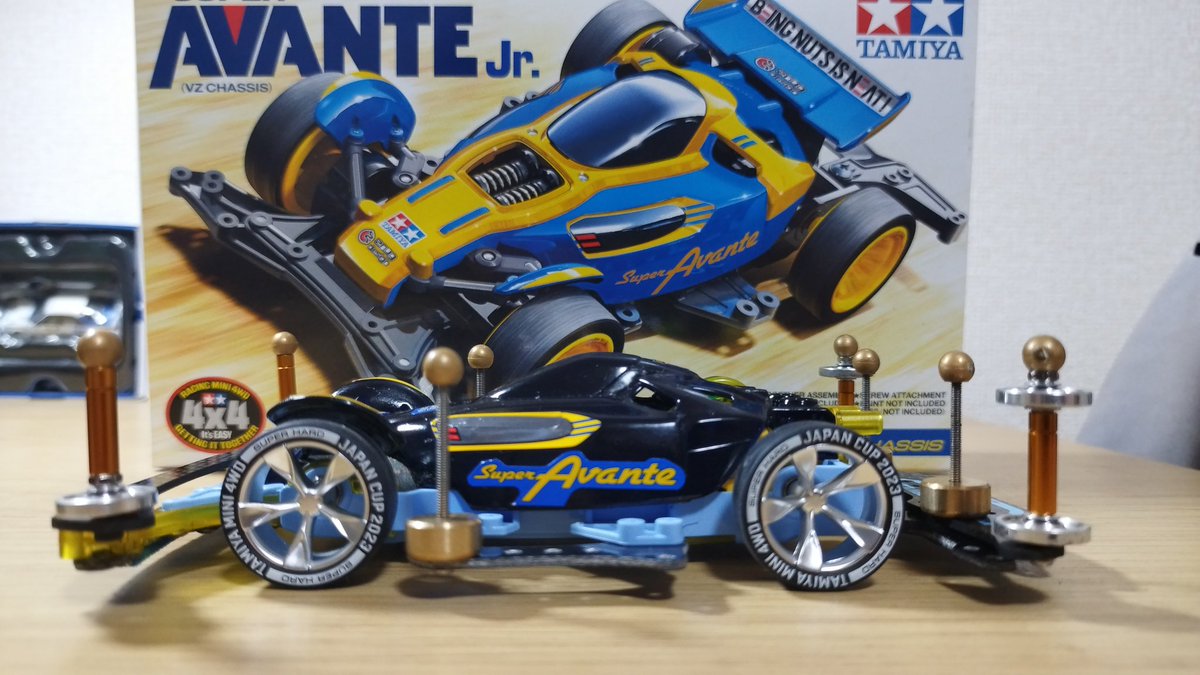 SASAKI96149285's tweet photo. #ミニ四駆
#AERO・THUNDER・SHOT
#RAYSPEAR
#SUPER・AVANTE・Jr・REPLICA
#NEO・VQS・ADVANCED・PACK
本日の試走、ちょっとネバッちまった🕙💦
閉店ガラガラです😤 https://t.co/ROwoRrysT8