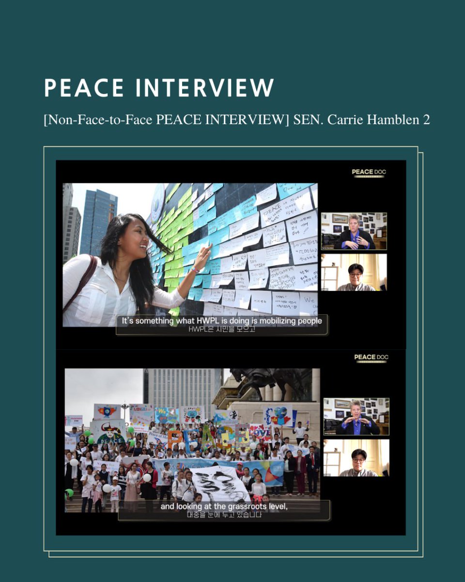 hwpl_ph's tweet photo. #PEACEINTERVIEW | Carrie Hemblen, CEO, and President of the Las Cruces Green Chamber of Commerce, who has also served as a New Mexico State Senator, shares her perspective on the role of journalists in promoting world peace.
https://t.co/EjTIgz3Gza https://t.co/4GwAnYLJdc