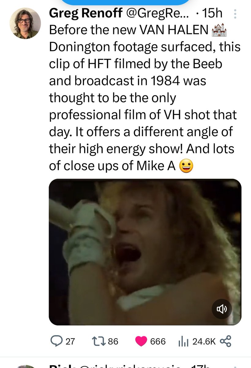 VibraslapHero's tweet photo. Caught the 666th like on this #VanHalen post https://t.co/Ssywxyq0w8