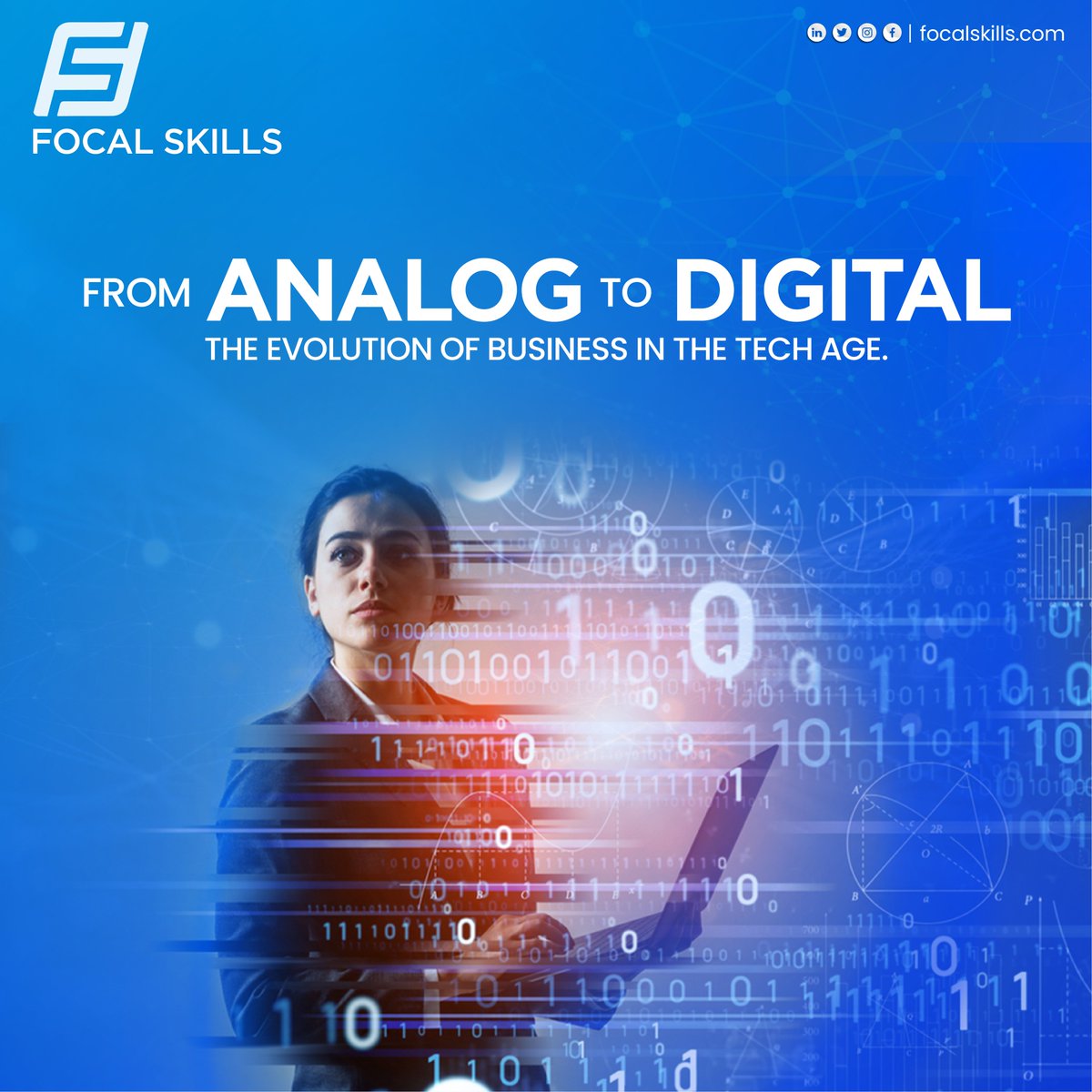 focalskills's tweet photo. Witness the Evolution of Business in the Tech Age with Focal Skills! 🚀 Embrace the transformative journey as we guide you from analog roots to digital heights. 💡💼
Let's embark on this game-changing odyssey together!
https://t.co/C4p7SDgNBH
#focalskills #digitaltransformation #evolution #tech #techworld #transformation #digital #analog #digitalheights #transform #journey #technology #digitalera #innovation #automation #businesses #fintech