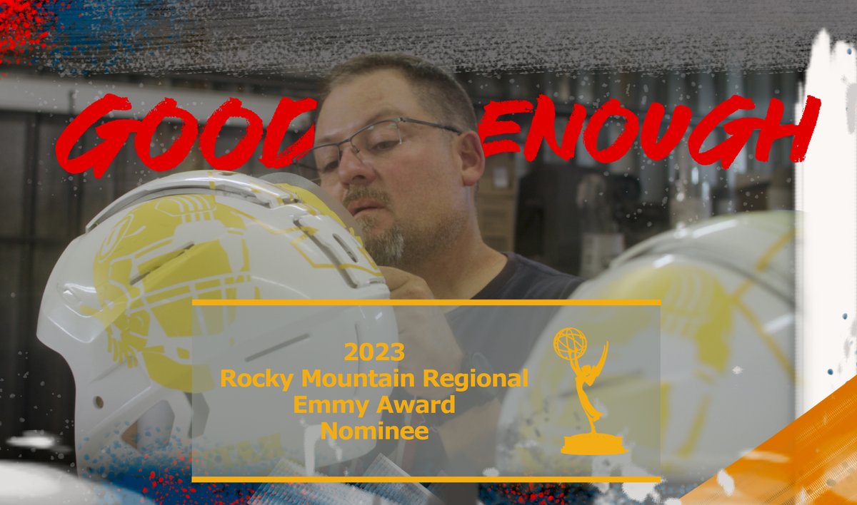 Big week for what's been nothing but a passion project! My documentary short, Good Enough, has been nominated for a <a href="/RockyMtnEmmy/">NATAS, Rocky Mountain Southwest</a> regional Emmy Award! 
<a href="/Utah_Football/">Utah Football</a> <a href="/schuttsports/">Schutt Sports</a> 

Good Enough youtu.be/5Lse9QLSrEI via <a href="/YouTube/">YouTube</a>