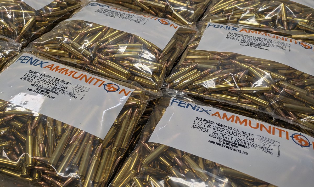 FenixAmmunition's tweet image. The left wants to classify all political speech under the purview of "campaign finance" law, because they fear businesses with a large reach usurping the power of mainstream media.

They want to shut us, and you, out of the conversation.

They will not succeed.