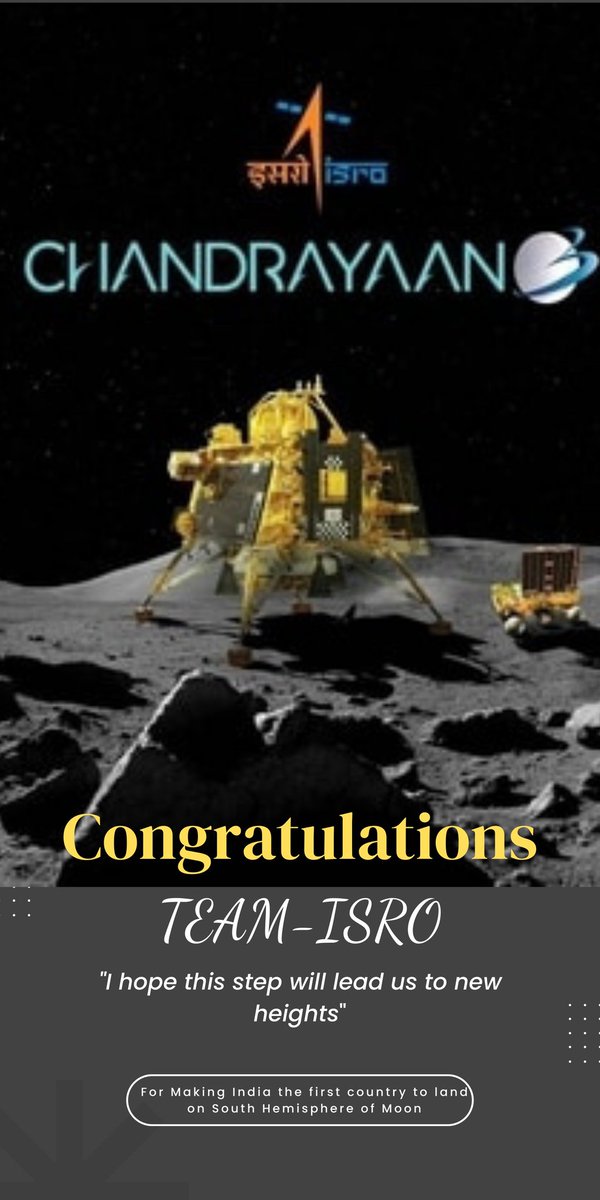 dr_ajaykumar's tweet image. Congratulations to Team ISRO for today&apos;s pioneering feat.