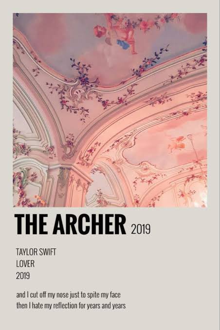 midnightstrack2's tweet photo. 5. The Archer 

This vulnerable track is about how Taylor is always ready to defend herself because of all she’s been through, but how that sometimes leads to broken hearts, loneliness, and a lack of trust. She ponders about who would really be there for her after everything. https://t.co/CqNRT4rUWM