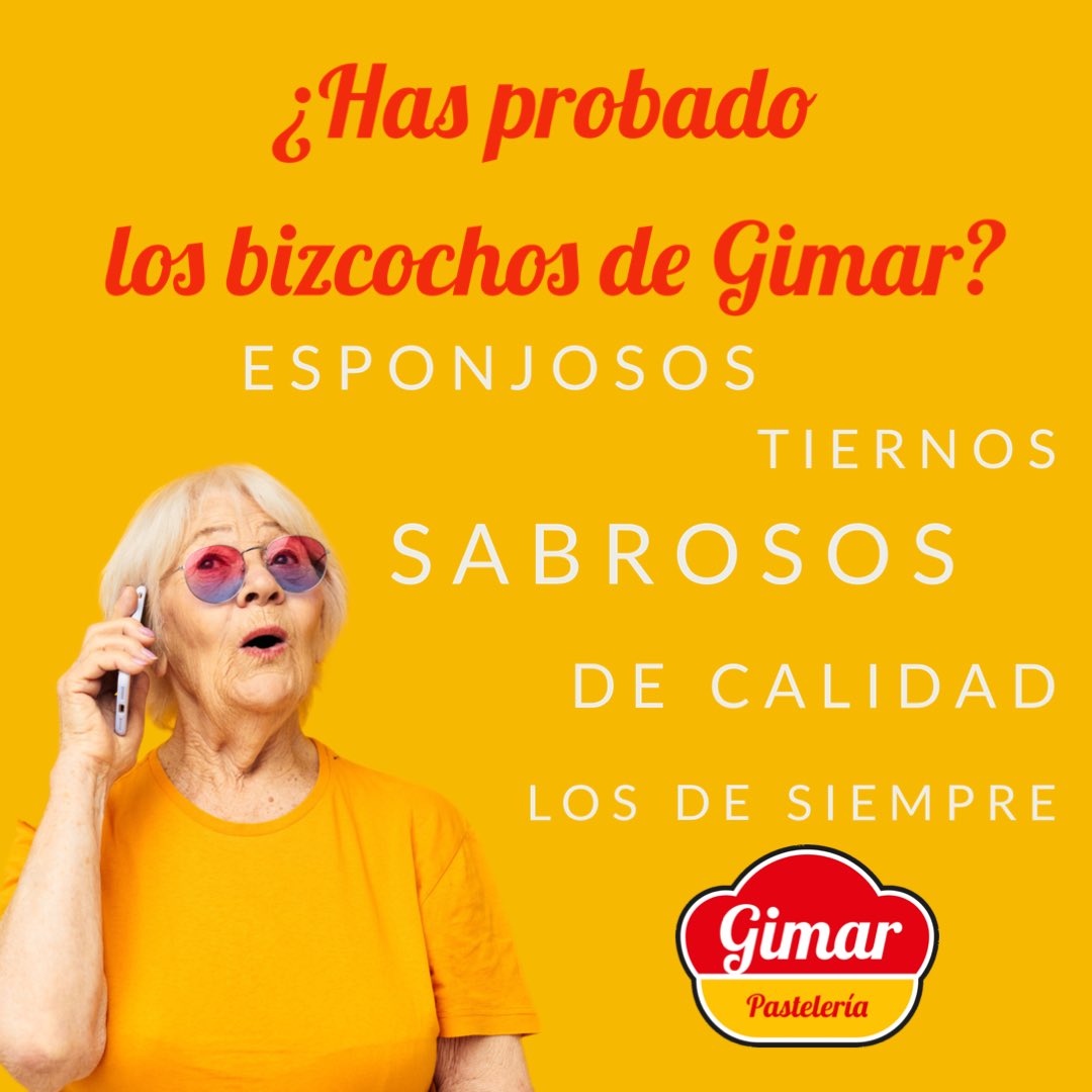 ¿Sabías que hoy es el día mundial del
bizcocho?🥧
En Gimar tenemos una gran variedad de bizcochos y todos con un denominador común "Hechos como siempre con ingredientes de calidad"😉