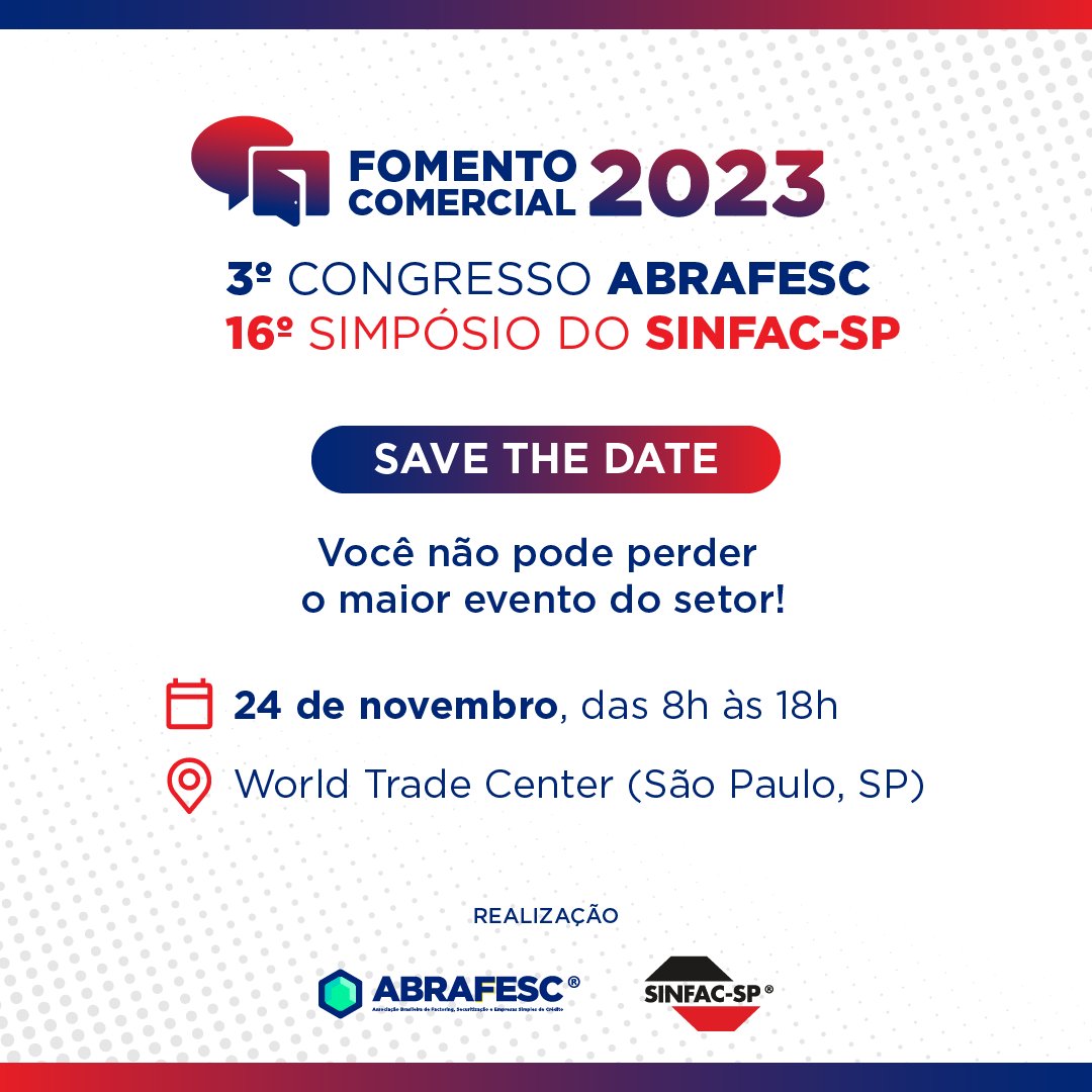 abrafesc's tweet photo. Já estão abertas as inscrições para o 16º Simpósio do SINFAC-SP e 3º Congresso da ABRAFESC, marcado para o dia 24 de novembro.  As vagas para o evento são limitadas. Inscreva-se em:  https://t.co/Uk0cnMqlOM https://t.co/DACxQuEq6M