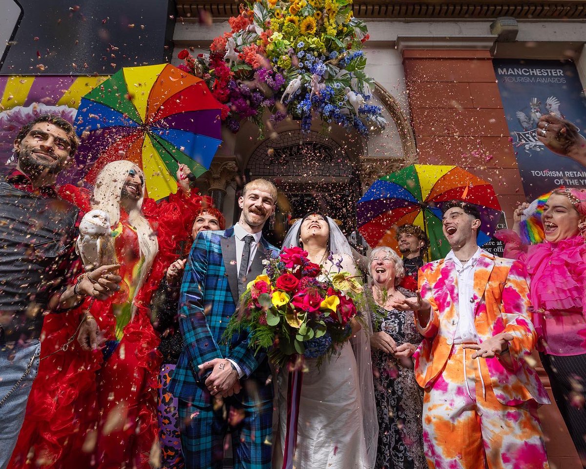 A fun shoot with a hell of a cast to go with a story on #manchester alternative shopping emporium @afflecks_manchester - whoever you are, you can get married there. You can bring an owl too 🥹