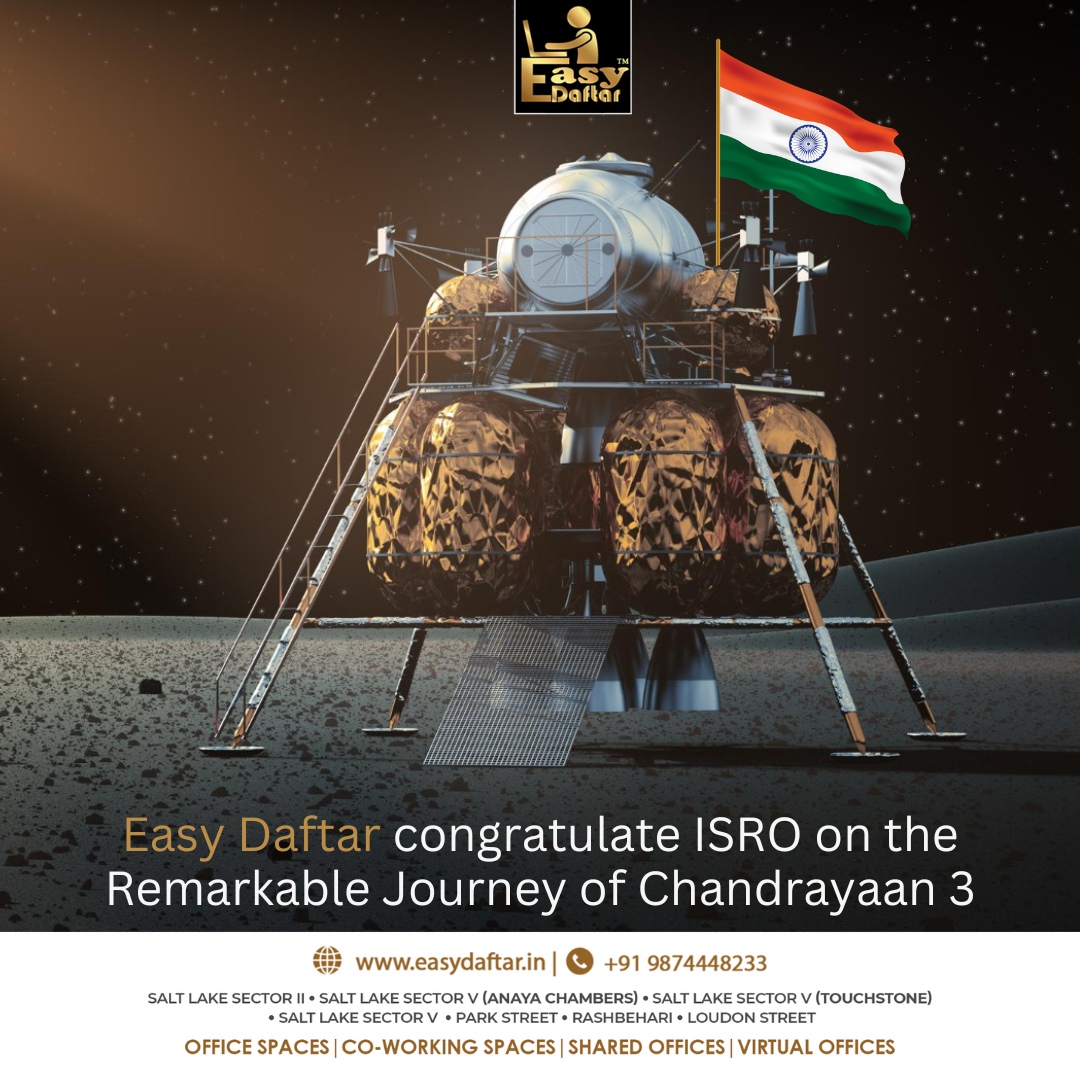 A Stellar Triumph!
Congratulations to ISRO on the Successful touchdown of Chandrayaan-3.

#ISROAchievements #Chandrayaan3 #ProudMoment #SpaceExploration #ScientificFeats #SkywardBound #IndiaInSpace #NewFrontiers