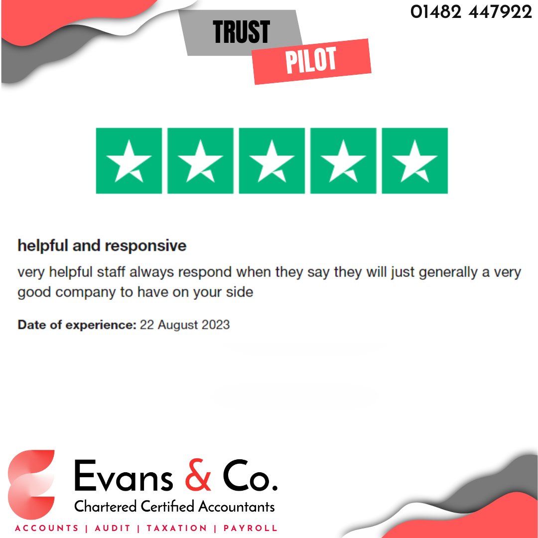Another lovely 5* review for our team today on Trust Pilot! We really are so grateful when our clients spend the time to leave us a positive review.