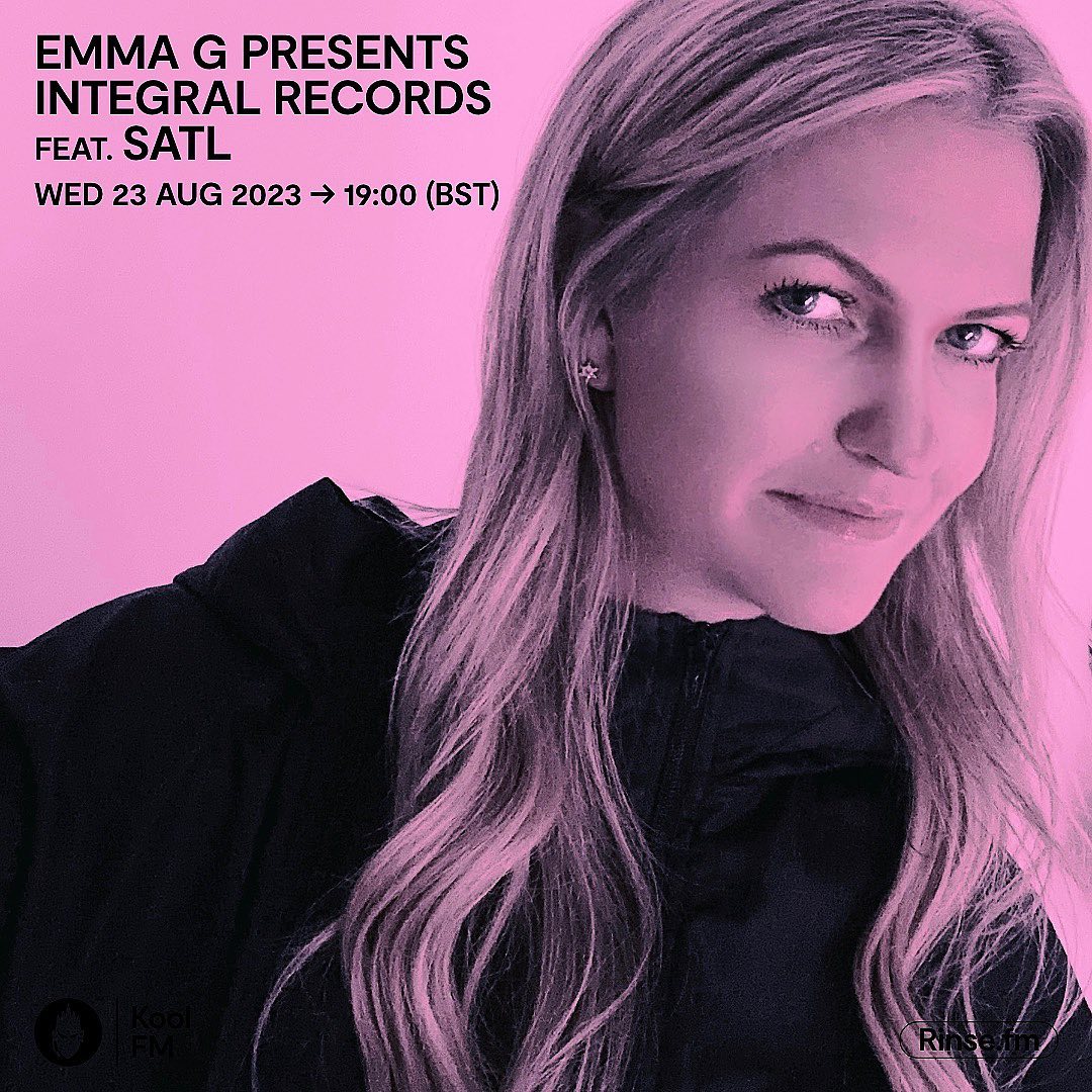 Will be passing thru @koolfmofficial studio tonight with DJ Emma G for @IntegralRecords show! Tune in:: 19:00 BST 📷📷📷