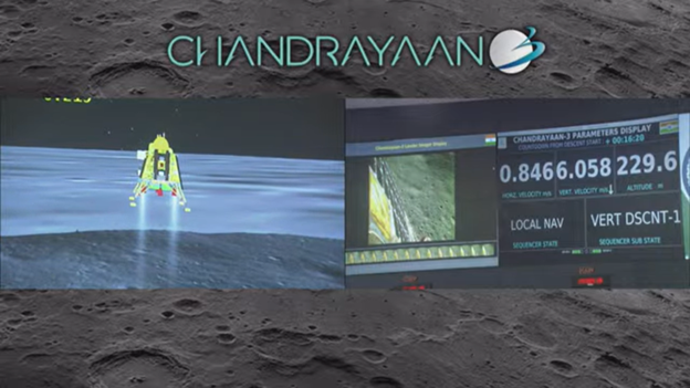 UNinIndia's tweet photo. We are over the moon🚀🌕

Congrats to 🇮🇳 &amp; @isro on a historic moon landing!

#Chandrayaan3 is a tribute to Indian science &amp; innovation - 4th country to reach the moon, 1st at its South Pole.

We applaud India’s role in advancing space tech w/key implications for global good👏🌏 https://t.co/YSvrleCRkt