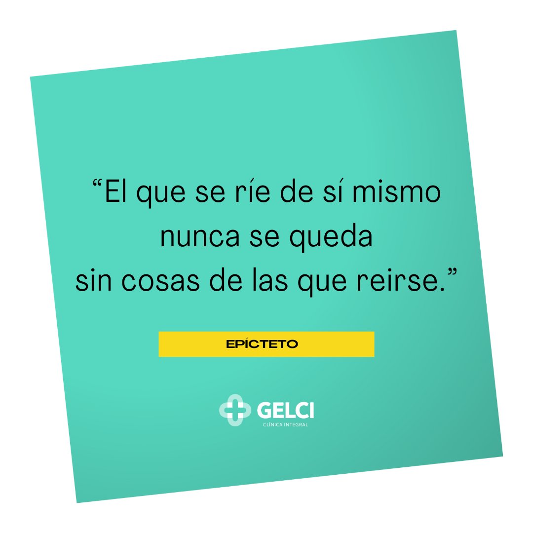 Reírse de uno mismo 😆 también es una forma de aceptarse, de reconocer las propias virtudes y defectos, y de no tomarse las cosas demasiado en serio.

¿Quién más de aquí está de acuerdo con esta frase? Deja un 👏 en los comentarios.

#frasesmotivadoras #positivevibes