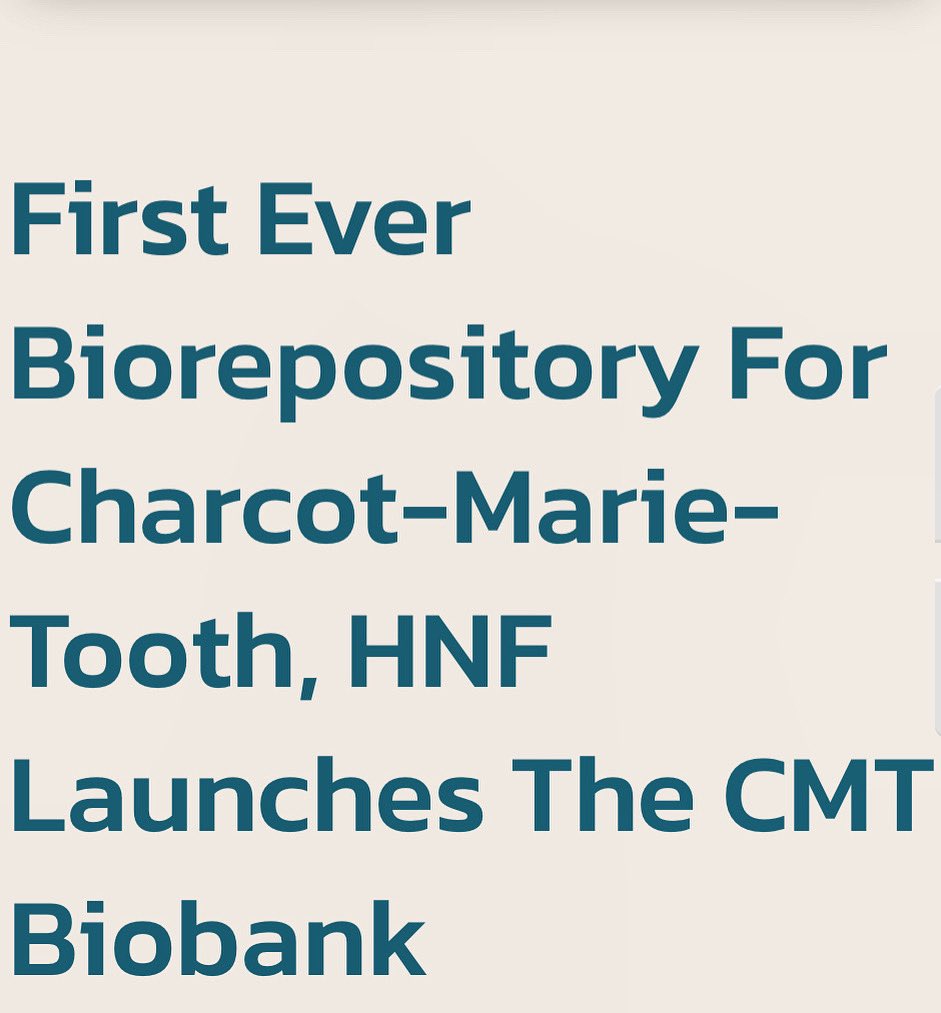 😁 🧬 👏 Read full blog  ➡️ hnf-cure.org/grin-patient-r… #biobank #cmtwegotthis #cmtbiobank #charcotmarietoothdisease #charcotmarietoothdisorder #cmtneuropathy #combined #genetics #cmtgenie #cmtresearch