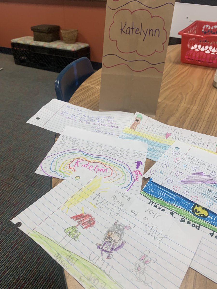 We’ve Got This Wednesday! Writing a classmate notes of appreciation. #startaripple