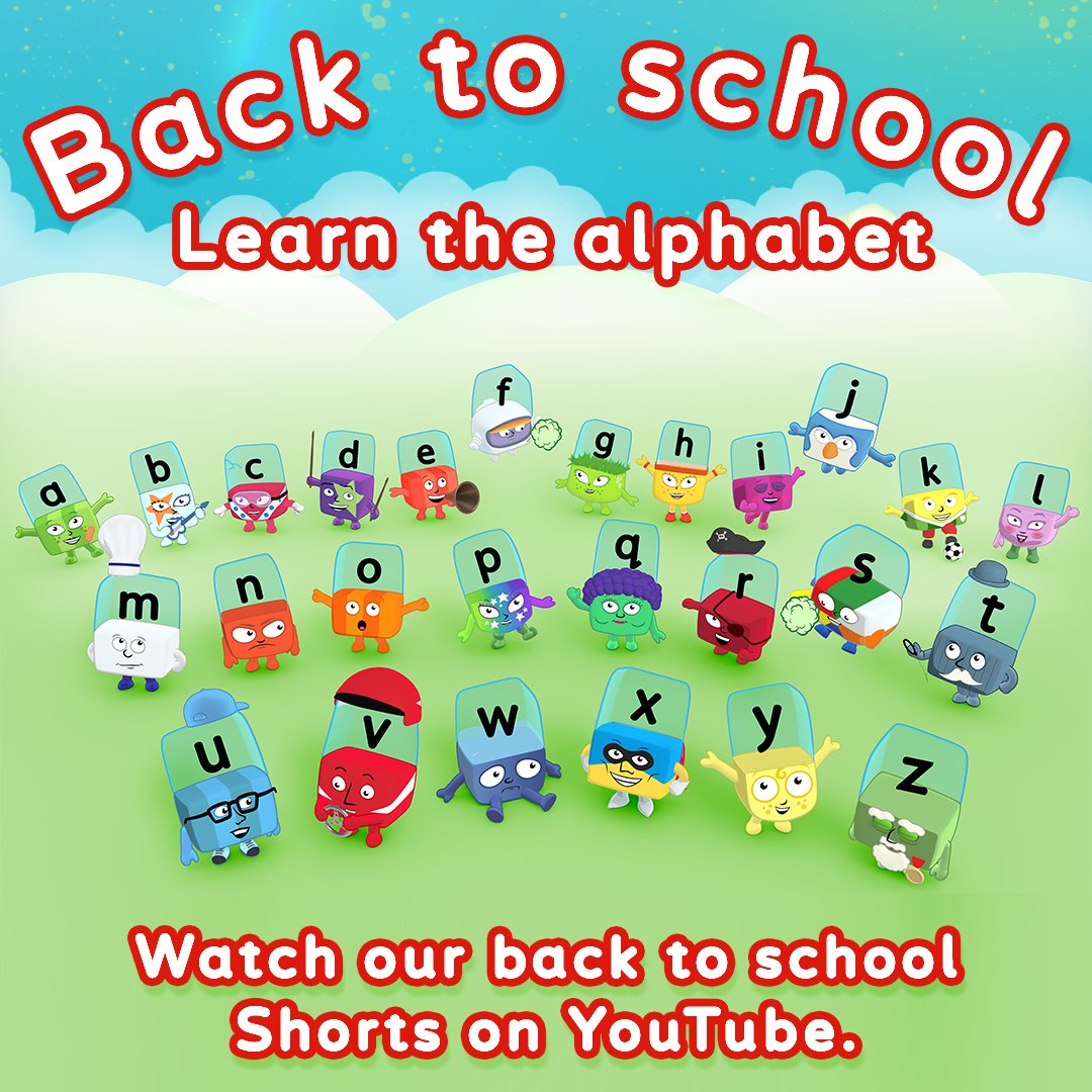 Alphablocks tweet media