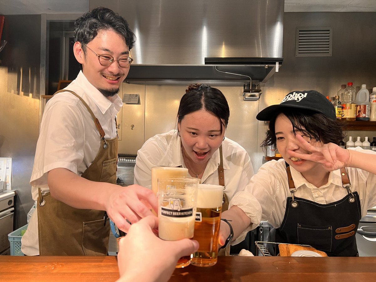 chekemaru0522's tweet image. やっと来れたー！
おめでとう！！！
 #PERFECTBEER
