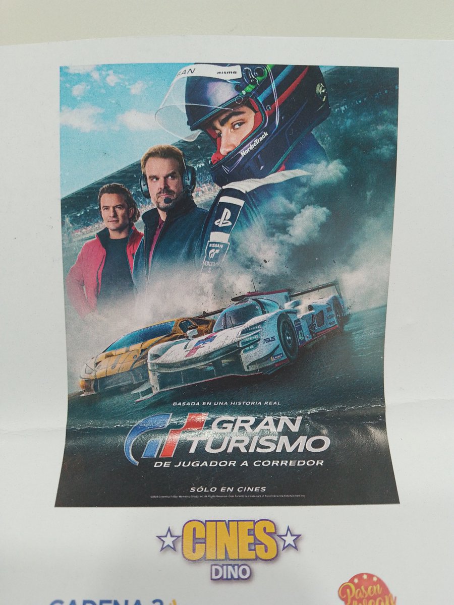 elgranpiloto's tweet photo. Hola @pechito37  ayer tuve la oportunidad de ver esa película gran turismo en el cine me hace recordar de tus carrera de profesional si tenés la oportunidad de verla una gran peli https://t.co/V4OHwYCq8n