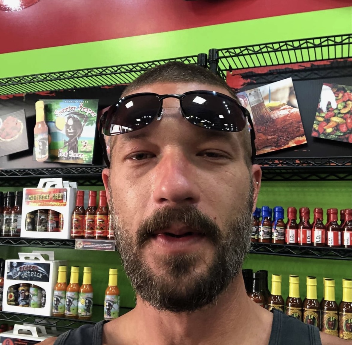 pepperpalace's tweet photo. That feeling when the heat starts to take over 🥵 Head to a Pepper Palace near you to attempt the #WallofFlame! 

#pepperpalace #repost from @mimi.24.7 https://t.co/rPlEM0L9fd
