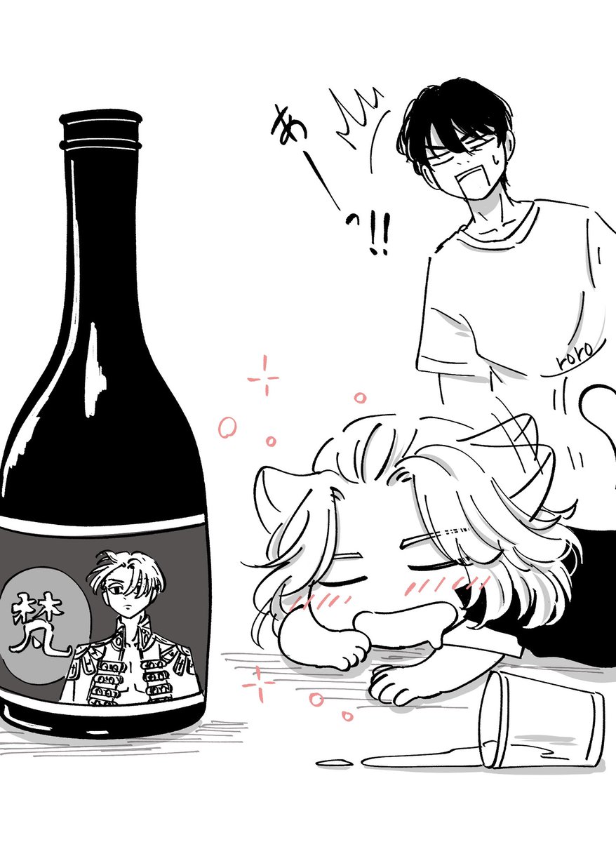 飲酒猫