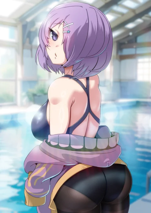 「楽しみだったから水着下に着てきちゃった〜…と言う奴です〜」#あずきそあーと#木曽あずき 