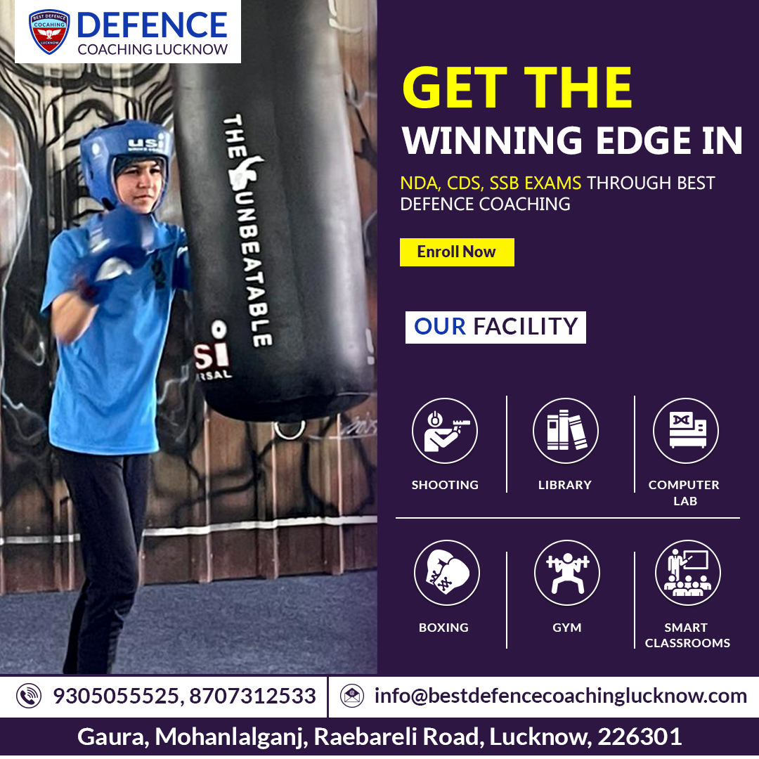 defence_lucknow's tweet photo. "Get the winning edge through best defence coaching in Lucknow  
*
*
Please Visit Our Website:-https://t.co/LjzyyE8e4g
*
*
#defencecoaching #study #jaihind. https://t.co/snHz9cFSFQ