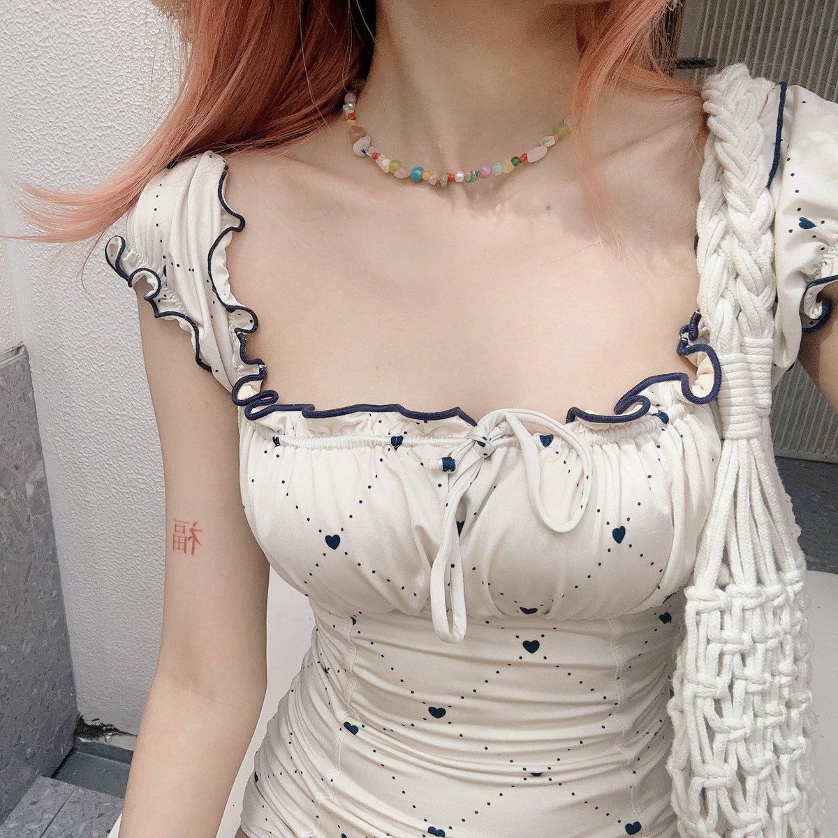 yoxrgravity's tweet photo. วันพีชของ ronnie รุ่น lolita ลายน่ารักมากก ㅜ ㅡ ㅜ ใส่แล้วถ่ายรูปสวยสุดๆ ดูไม่โป๊ ดูน่ารักกก ✨ https://t.co/Bxzc6obZd2