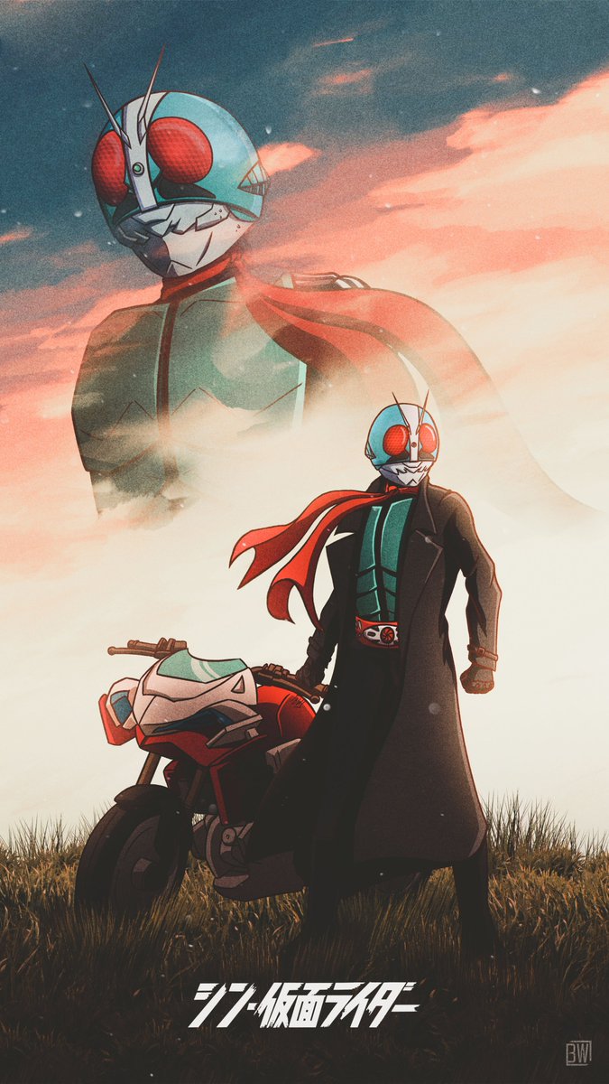 'Can you feel the wind, Hongo? We're not alone anymore. It's you and me.'

#ShinKamenRider 
#シン仮面ライダー