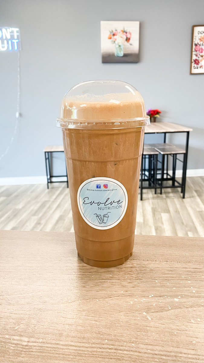 Evolvedowners's tweet photo. ☺️GOOD MORNING &amp; HAPPY HAPPY FRIDAY☺️

Who’s ready to have an amazing day⁉️

Boost your way into the weekend with one of our yummy protein coffees 

*150 calories and 22.5 grams of protein 🔥 

#evolve #evolvenutrition #downersgrove #woodridge #lisle #downers #westmont #darien https://t.co/QPgzp3K3bt