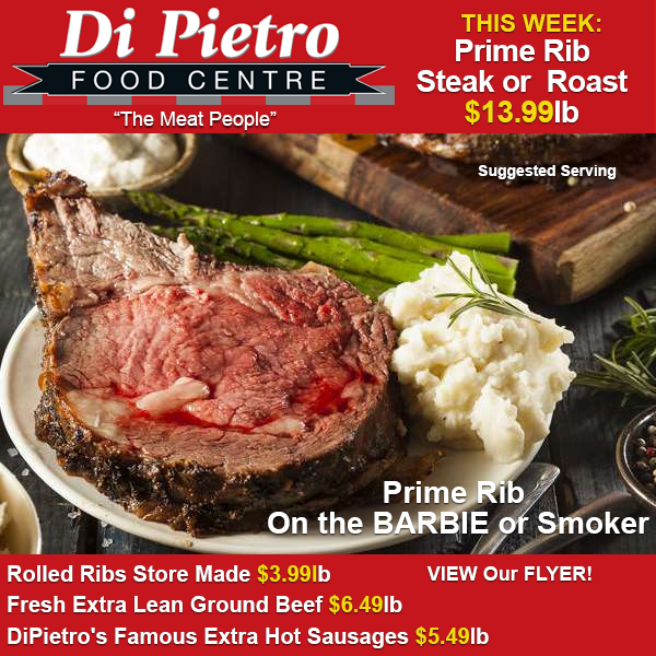 GuelphNow's tweet photo. DiPietro's  Specials on Meat, Deli, Produce and Groceries. We carry meat cuts that other stores just don't have. Visit the area's longest Meat &amp; Deli  Counter. Come experience the DiPietro's difference. Flyer Valid from  Thurs. August 24th to Wed. Aug 30th https://t.co/d65AgBUbry https://t.co/gj90I18Wx8
