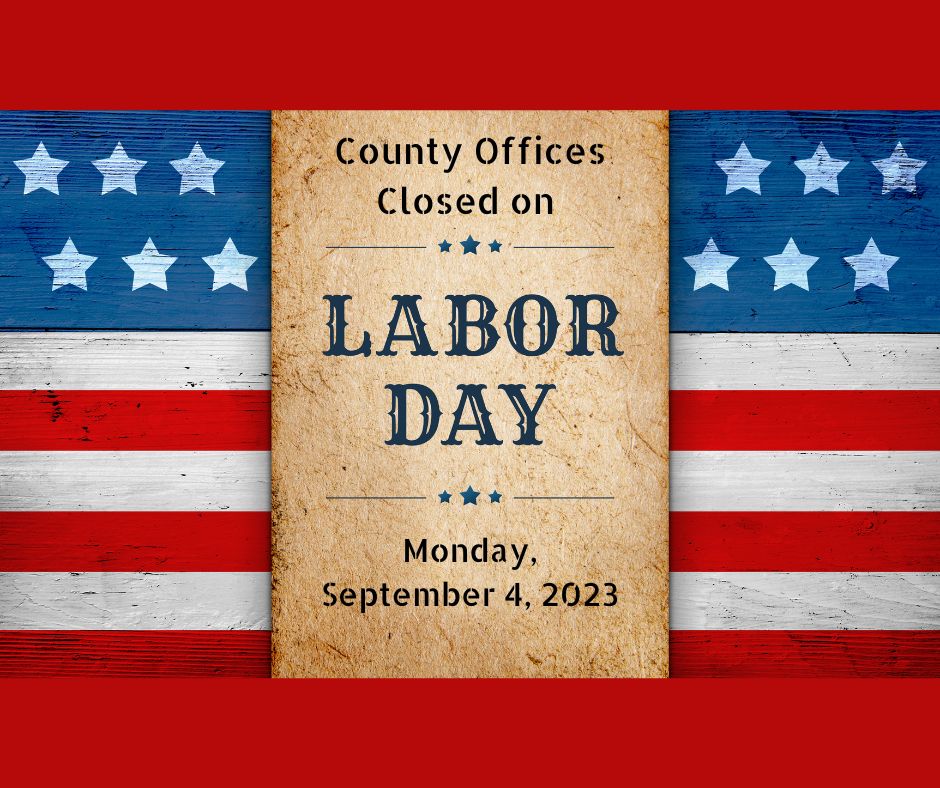 KaufmanCoTX's tweet photo. Kaufman County offices and courts will be closed on Monday, September 4, 2023, in observance of Labor Day. Please have a safe and enjoyable holiday. https://t.co/mkUnOkrfyr