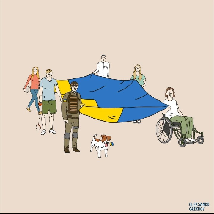 FacciniMyriam's tweet photo. @Gerashchenko_en #SlavaUkraini #HeroyamSlava 
🇺🇦✊
#StandWit https://t.co/kFpXbTg9mE