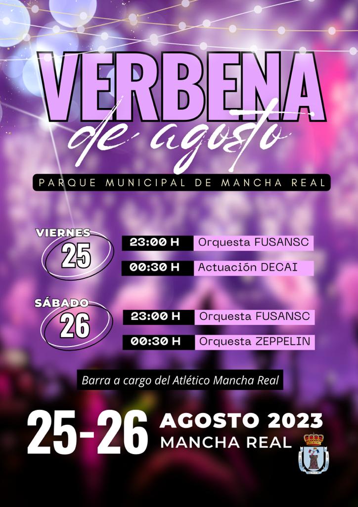 🏖🗻🏕 Esperamos que estéis descansando, pero no olvidéis que el viernes empieza la #VerbenaManchaReal2023 y la barra del At #ManchaReal estará donde siempre. 

😍¡Ganas de volver a veros!

#JuntosSomosMásFuertes 🤩

#HacernosGrandes ☝🏻💪🏻

#SomosManchaReal 💚💜

#YoSoyVerde 🦾
