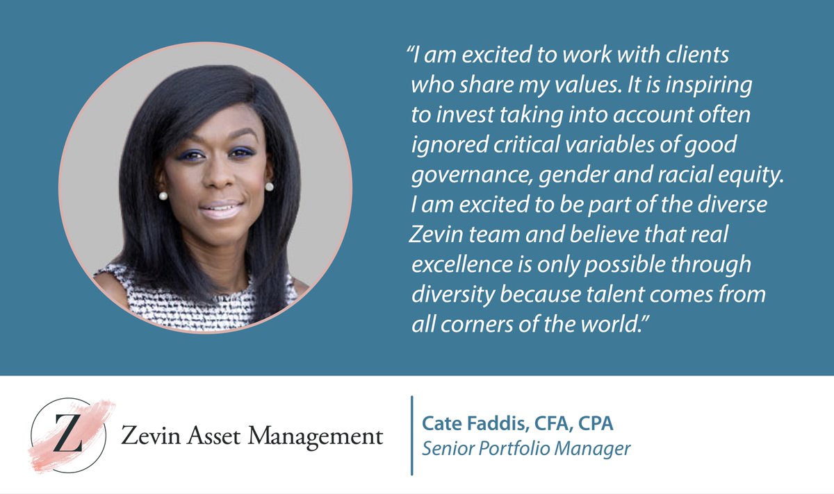 Zevin Asset Management tweet media