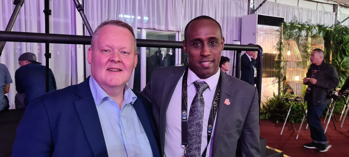 Fulltrúar Íslands og Djibouti fóru yfir ýmislegt á heimsþingi FIBA🏀🇮🇸🇩🇯 t.d. alþjóða körfuboltann, árangur Ísland í körfunni og íþróttum almennt, stöðu smáþjóða í heiminum í dag og allt þar á milli 😃 #korfubolti