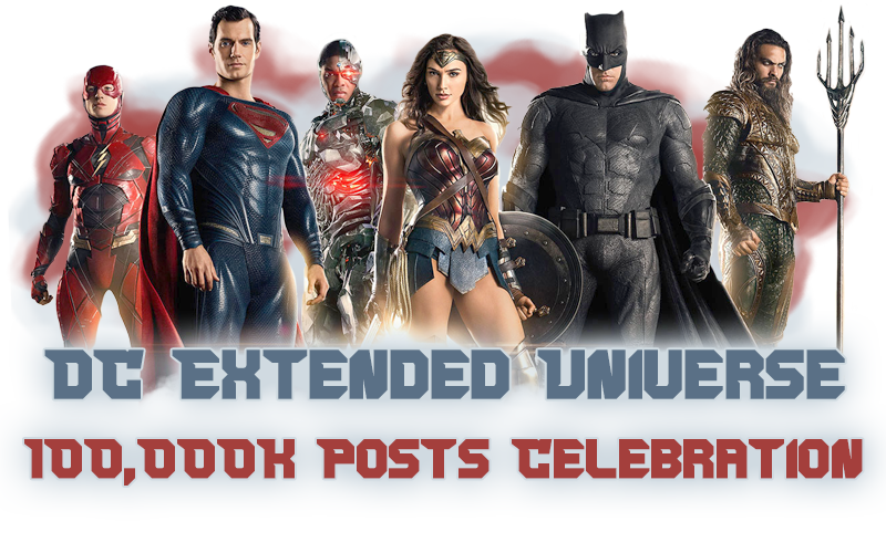 The #DCExtendedUniverse board on #FanForum has reached a new milestone of #100K Posts!

Join in the celebration! [tinyurl.com/55njwsws]

Banner by B ē ｔｔ ⓨ