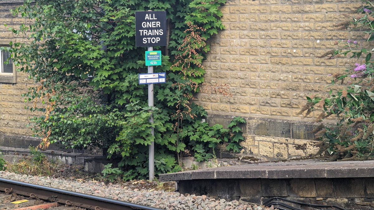 DylanReports's tweet image. Bit of a relic at Skipton!