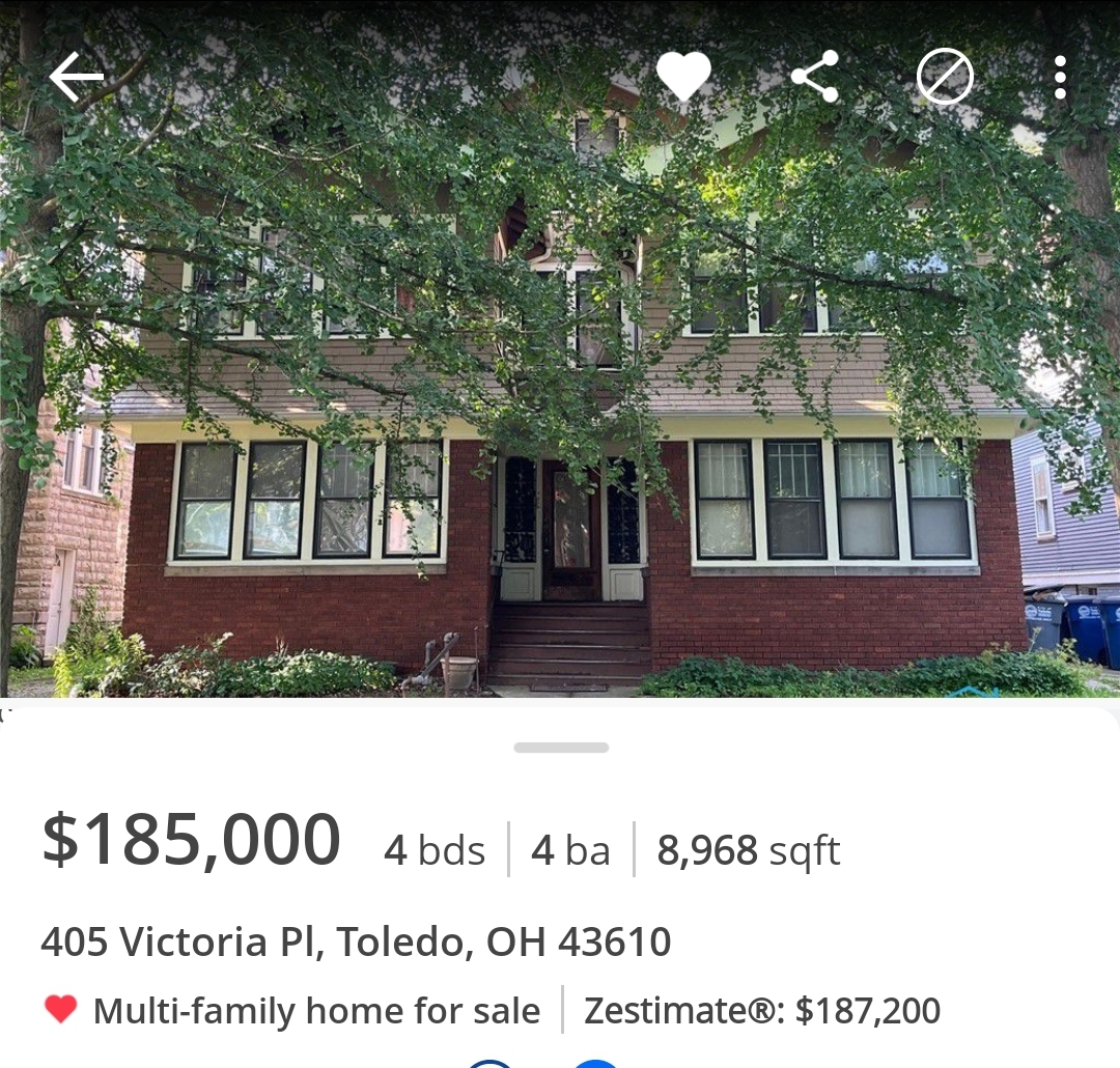 How do I analyze deals 

Let me break it down. 

This is a huge 4 unit multifamily I viewed in 2020 👇