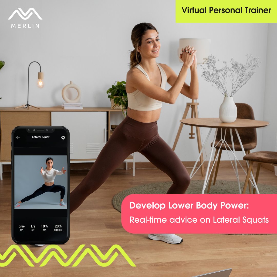 Looking to develop lower body power and stability? Master the correct form of lateral squats with the help of Merlin app! Let's enhance your lower body strength and power!

#lateralsquats #lowerbodyworkout #Merlinfit #Merlinhealth #MerlinApp #legday #buildingpower #legdayeveryday