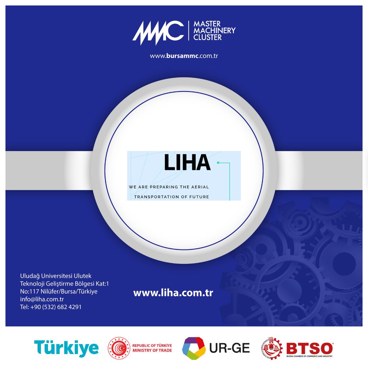 Bursa’da makine sektöründe faaliyet gösteren LİHA Hava Araçları, Bursa MMC'nin sağladığı avantajlarla ihracat kapasitesini güçlendirerek global pazar çeşitliliğini artırıyor.

#bursaMMC #makina #makinacluster