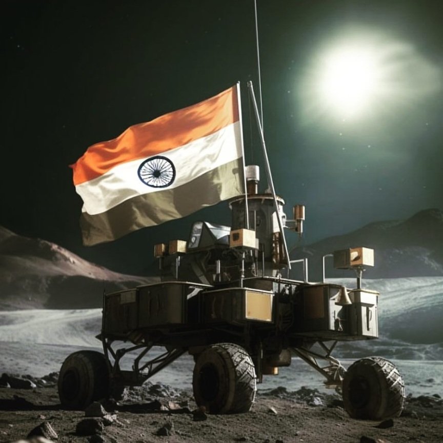 Rashi Gusain (@rashigusain) on Twitter photo Proud, amazed, excited and honoured to be living this moment of history
Chandrayaan3 successfully landed on South Pole of Moon. India is a first country to land a satellite on the dark side of Moon.
Congratulations isro and congratulations India 
#Chandrayaan3 
#isro Proud, amazed, excited and honoured to be living this moment of history
Chandrayaan3 successfully landed on South Pole of Moon. India is a first country to land a satellite on the dark side of Moon.
Congratulations isro and congratulations India 
#Chandrayaan3 
#isro