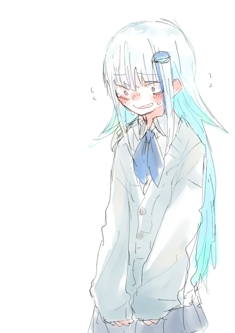 四白眼すき 