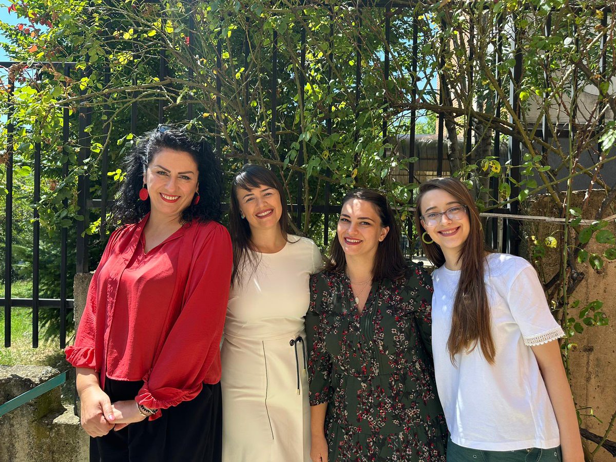 unwomenkosovo's tweet photo. Our office is growing 🌟
We are thrilled to have Arbenita, Gentina &amp; Trina join our mission while being directly engaged in the Gender Equality Facility project funded by EU which aims to support Kosovo to effectively mainstream gender equality throughout the EU accession process https://t.co/0oEZQlhNX4