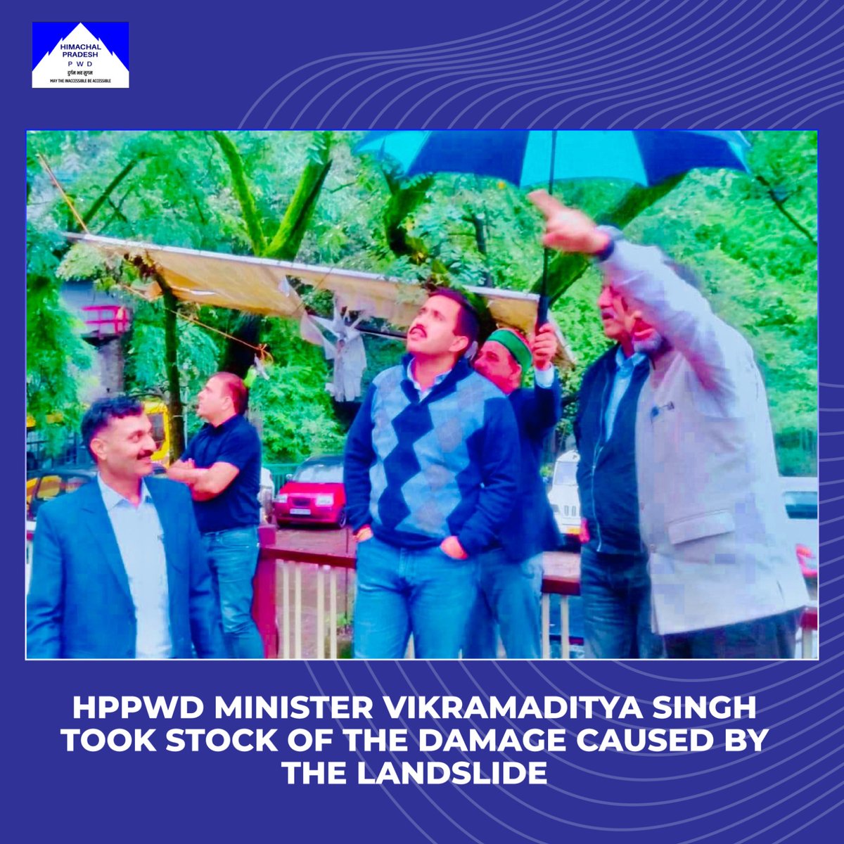 PWD125810's tweet image. HPPWD मंत्री विक्रमादित्य सिंह जी ने शिमला, संजौली, आईजीएमसी होते हुए हिमलैंड जाकर वहाँ हुए लैंडस्लाइड  व नुकसान का जायजा लिया
.
.
.
.
.
.
#HPPWD #Vikramadityasingh #hppwdworks #roadconstruction  #roadupdate #himachalroadupdate #shimla #sanjauli