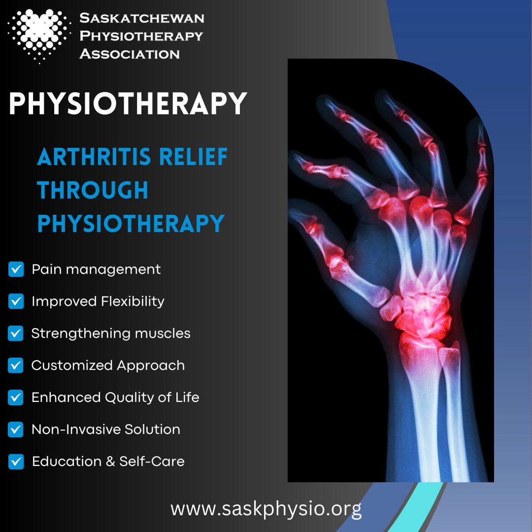 Discover the Amazing Benefits of Physiotherapy for Arthritis Relief! Are you or a loved one dealing with the discomfort of arthritis? Don't let pain hold you back any longer! Embrace the power of physiotherapy and experience a world of relief and rejuvenation.

#ArthritisRelief