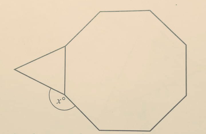 sonukg4india's tweet image. #RegularOctagon and #Equilateraltriangle