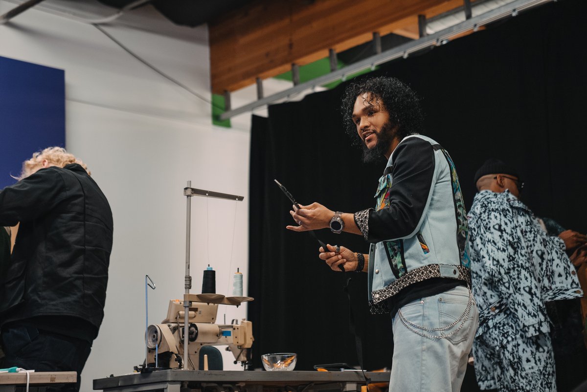 Mario Miguelito is the Bronx-based artist &amp; fashion designer behind luxury streetwear brand Void Asylum. W/ help from Baruch SBDC, he launched in '20, earning accolades &amp; awards, including co-designing a collection w/ PUMA. More client success stories ↓ bit.ly/NYSBDC_ClientS…