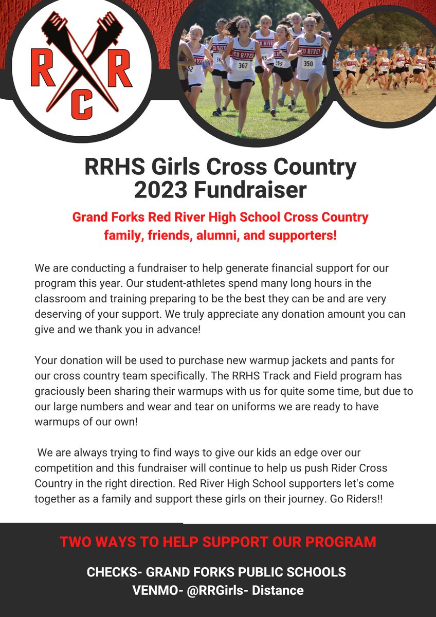 Help us reach our goal for the 2023 season. #RideOn <a href="/RRHSactivities/">Red River High School Activities</a>