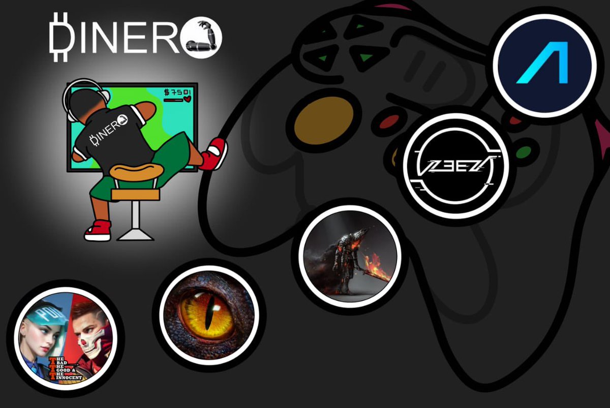 Dineroxyz's tweet photo. GM gamers🎮

Featuring 5 most anticipated gaming projects this week.

- @Castileofficial
- @L3E7_Official 
- @3T_shootergame
- @ageofdino 
- @AnichessGame 

Which one are you looking forward to and why? https://t.co/nm7pKRPFwS