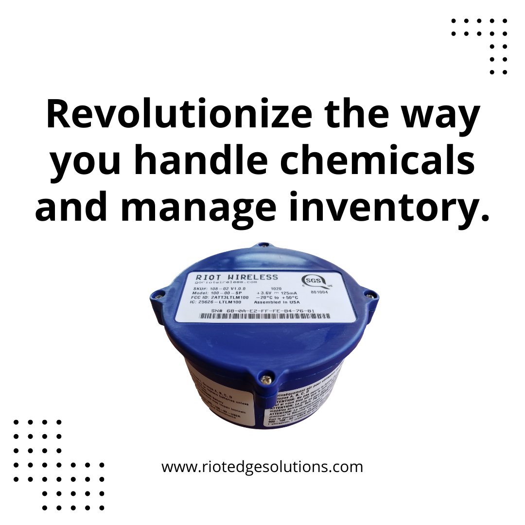 Ensure safer chemical handling procedures and maintain a tight grip on your inventory levels. How has implementing wireless tank-level monitoring enhanced your business?

#ChemicalDistribution #InventoryControl #WirelessMonitoring #DataDrivenDecisions #InnovationInChemistry