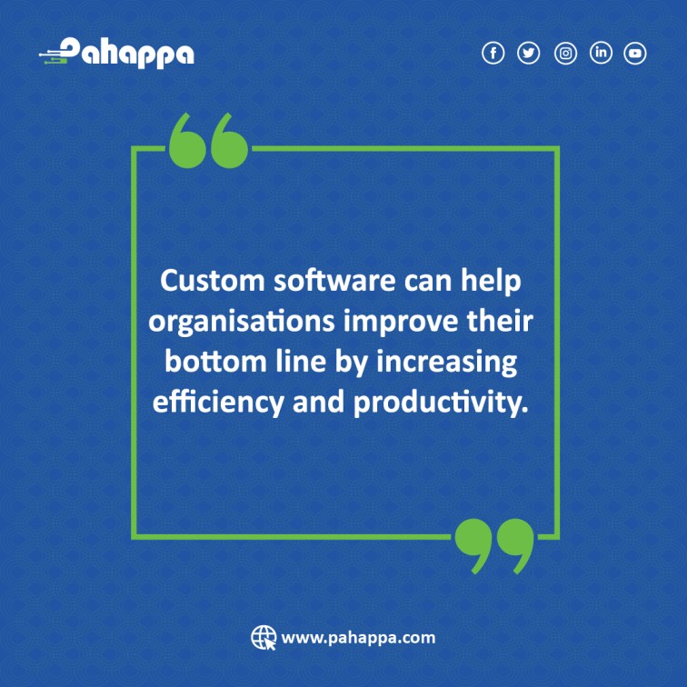 PahappaLtd's tweet image. Don't let your competitors get ahead. Invest in custom software today!
For more visit: pahappa.com/unlocking-inno…
#customsoftware #customsoftwaredevelopement #customsoftwaredevelopingcompany #pahappa